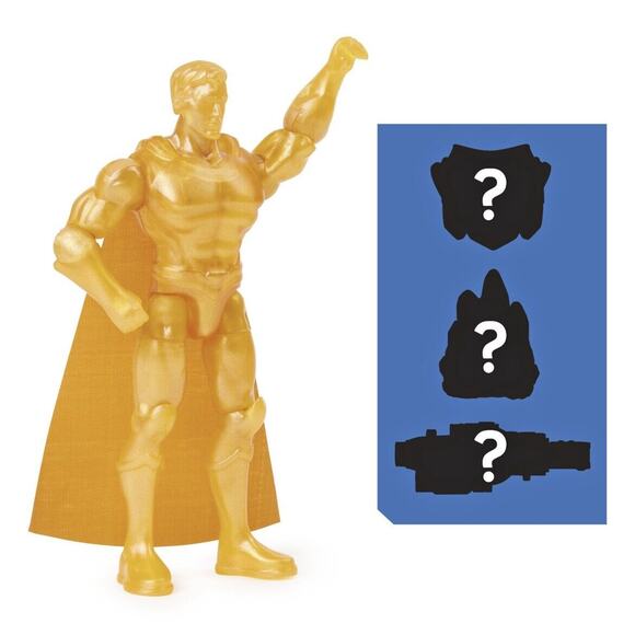 SPIN MASTER DC Universe Heroes Unite 4" Action Figure SUPERMAN Gold CHASE HTF - Picture 3 of 6